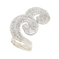 RING SILVER 925° DOUBLE ARCHAIC SPIRAL