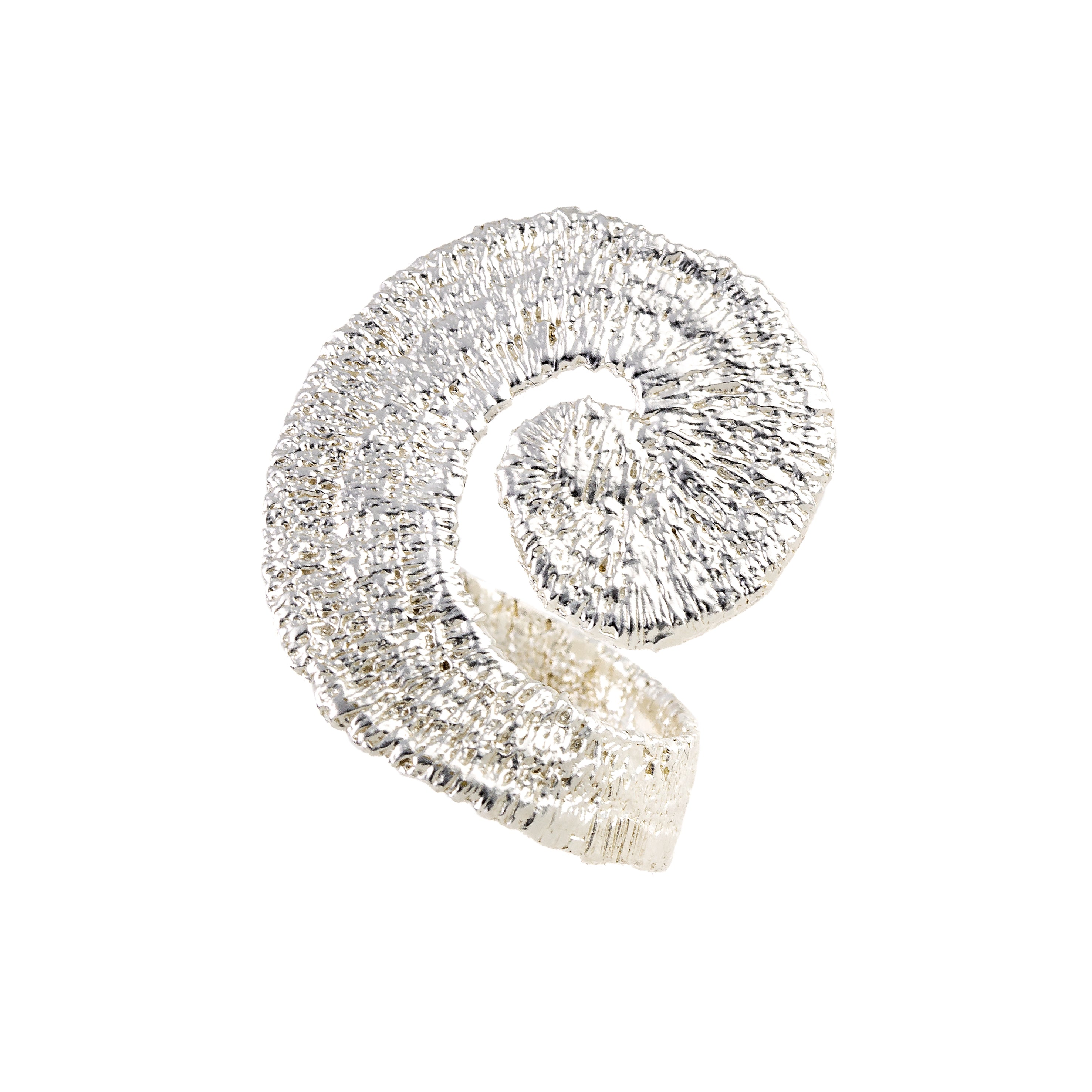 RING SILVER 925° ARCHAIC SPIRAL DESIGN