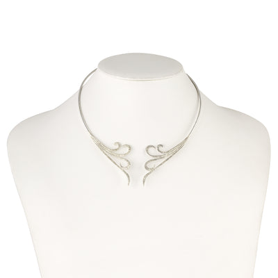 OPEN NECKLACE SILVER 925°