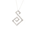925 STERLING SILVER PENDANT GRECA DESIGN
