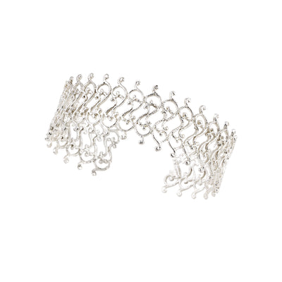 925° SILVER HANDCUFF BRACELET
