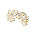 925° SILVER CUFF BRACELET WITH GOLD-PLATED DETAILS